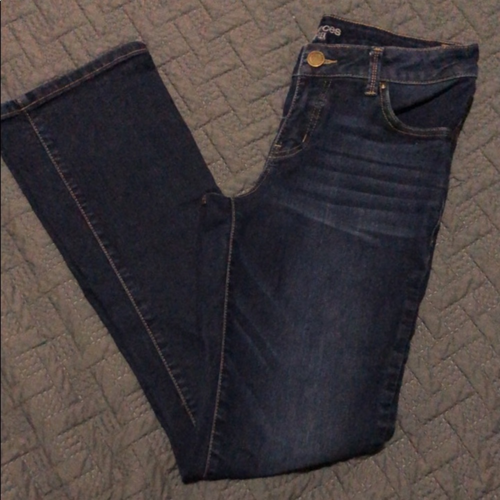 Maurice’s EverFlex flares. Size 10 Regular